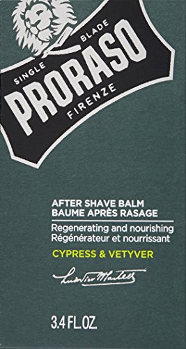 Proraso After Shave Bálsamo con Aceites de Ciprés Y Vetiver Para Después del Afeitado - 100 Ml (400782)