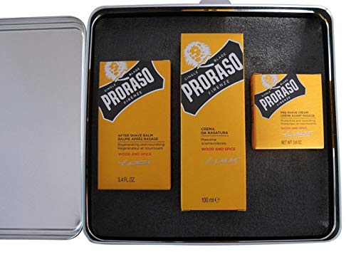proraso – Vintage Shaving kit Wood and Spice Set afeitado barba