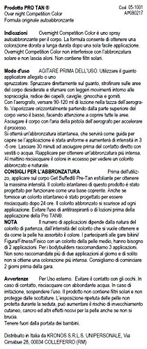 Protan Pro Tan Overnight Competition Color Base Coat With Applicator 1 Unidad 250 g