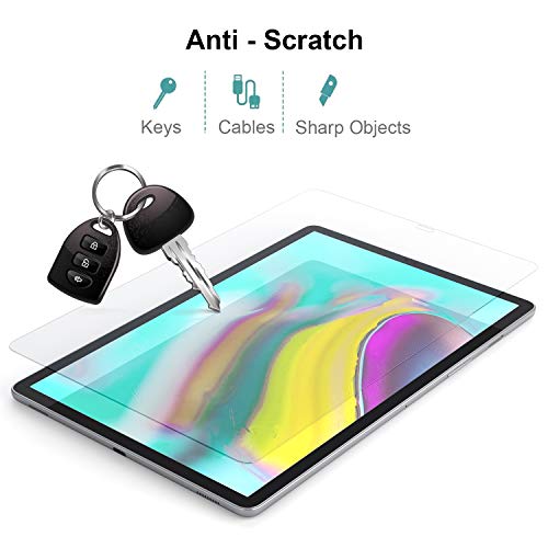 Protector de Pantalla para Samsung Galaxy Tab S5e T720/T725 (10,5, Cristal Templado Transparente, Protector de Pantalla para Samsung Galaxy Tab S5e 10,5 T720/T725 2019, 1 Unidad