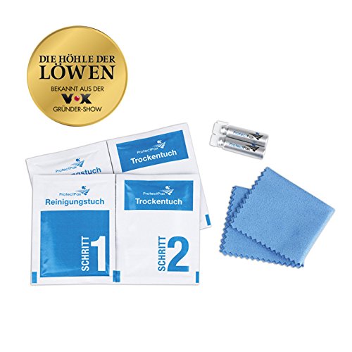 ProtectPax 2.0 Pantalla Revestimiento de la Cueva de León – 2Pack – para Todos los Smartphones, iPhone Samsung Tanque Protector de Nano Sellado Huawei Protector de Cristal para Apple …