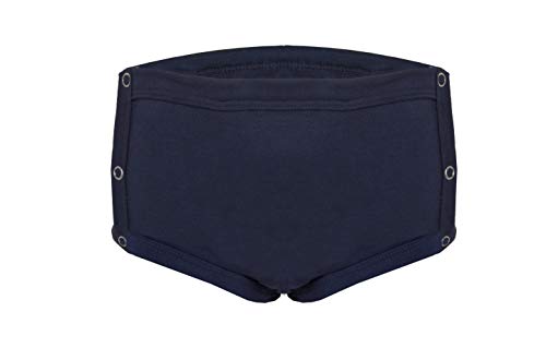 P&S Healthcare 's - Pantalón de entrenamiento para niños, diseño desplegable, color azul marino o estampado (estampado de estrellas, Lagre (7 a 8 años)