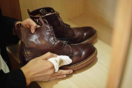 Pufai Puff Clean Toallitas de limpieza de cuero para limpiar reparación Zapatos Chaqueta Billetera Pantalones 240 cápsulas en 10 cajas