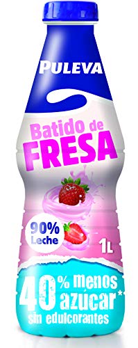 Puleva Batido Fresa - Paquete de 6 x 1000 ml - Total: 6000 ml