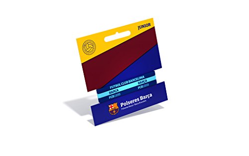 Pulsera Fútbol Club Barcelona Azul Celeste Junior para Mujer y Niño | Pulsera Barça de silicona | Apoya al FCBarcelona con un producto oficial culé | FCB