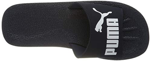 PUMA PURECAT, Sandalias deslizantes Unisex Adulto, Azul (Peacoat/White), 40.5 EU
