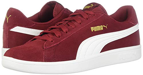 PUMA Smash, Zapatillas Deportivas. para Hombre, Team Gold Camiseta de Manga Corta, Color Blanco, 38.5 EU
