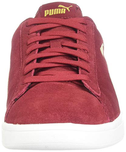 PUMA Smash, Zapatillas Deportivas. para Hombre, Team Gold Camiseta de Manga Corta, Color Blanco, 38.5 EU