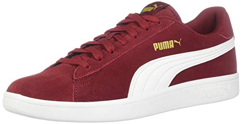 PUMA Smash, Zapatillas Deportivas. para Hombre, Team Gold Camiseta de Manga Corta, Color Blanco, 38.5 EU