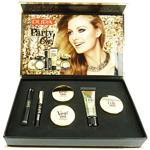 Pupa Party on Make Up Kit Set de regalo resaltador de rímel de sombra de ojos