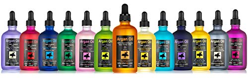 Puro aceite de argán con mar Hinojo, Riviera Cypress, Mediterráneo bergamota y limón aceites esenciales. 100% orgánico. 100 ml. Para Cara, Cuerpo y Cabello.