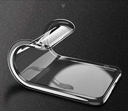 QFSM Transparente Funda + Cristal Templado para OPPO Reno 2Z (6.53"), Shell Silicona Carcasa Suave TPU Case Cover y 9H Dureza Duradera Protectora Pantalla Glass Film Protector -Clear