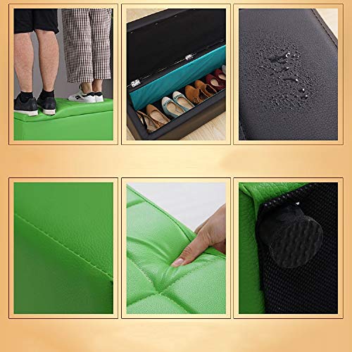 Qgg Taburete De Almacenamiento ， Baúl Plegable ， Baúles De Almacenaje Banco Plegable con Espacio De Alcenamiento ，Fánghuá Dǐ Jiǎo, Yǒuxiào Fángzhǐ Dìbǎn Huà Shāng. Storage Otomanas