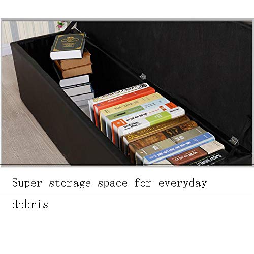 Qgg Taburete De Almacenamiento ， Baúl Plegable ， Baúles De Almacenaje Banco Plegable con Espacio De Alcenamiento ，Fánghuá Dǐ Jiǎo, Yǒuxiào Fángzhǐ Dìbǎn Huà Shāng. Storage Otomanas