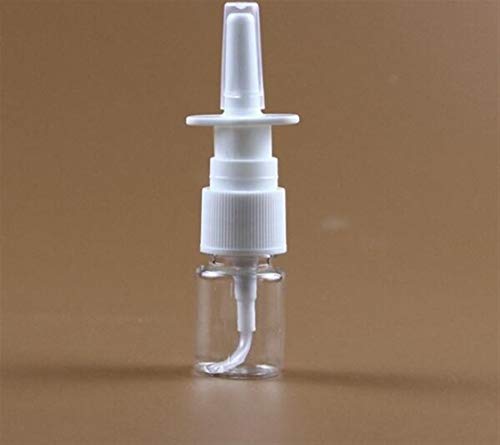 QHKS 3pcs / porción vacía de plástico Nasal Spray Botellas Bomba del pulverizador Niebla Nariz Botella de Spray rellenable (Color : 1set(3pcs) Bottle, Size : 10ml)
