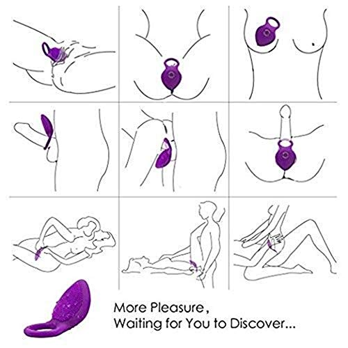 QIAOJJ Bandas de Silicona Mejora Masculina Ejercicio Anillo vibración -100 Reloj Suena a Prueba de Agua Seguro for los Hombres