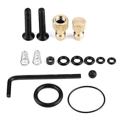 Qiilu Bomba de Aire portátil PCP de la Bomba Manual para automóviles 4500psi Acero inoxidable, recubierto de tungsteno