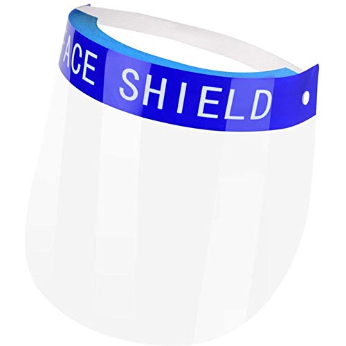 QINYUP Máscara de protección Anti-Spray máscara Protectora de Pet Transparente de Alta definición Gas Hijos Adultos Prueba de Salpicaduras máscara 3pcs