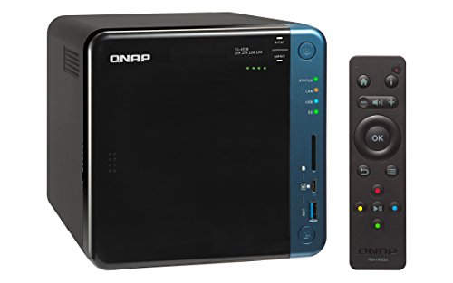 QNAP TS-453B NAS T - Unidad RAID (Unidad de disco duro, SSD, Serial ATA III, 2.5/3.5", FAT32,HFS+,NTFS,exFAT,ext3,ext4, Intel Celeron, J3455)