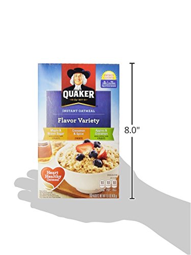 Quaker Instant Oatmeal Flavor Variety 10 pk