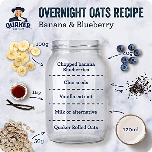 Quaker Oats Original - Copos de avena, 1000 gr
