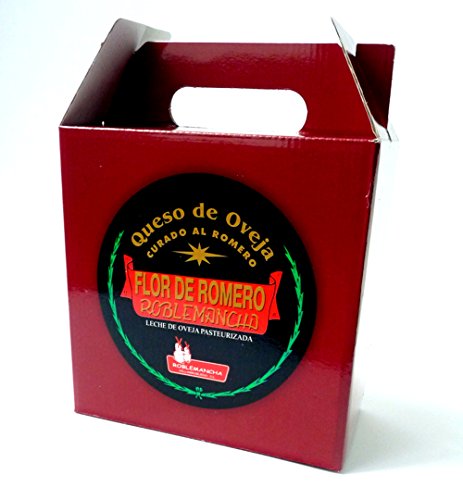 Queso de oveja curado al romero "Flor de Romero" Roblemancha 2 kg