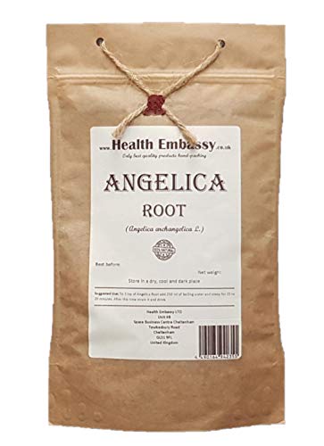 Raíz de Angélica (Angelica archangelica L. - Radix Archangelicae) 100g / Angelica Root - Health Embassy - 100% Natural