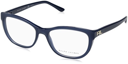 Ralph Lauren 0Rl6170 Monturas de gafas, Top Transparent/Blue, 54 para Mujer