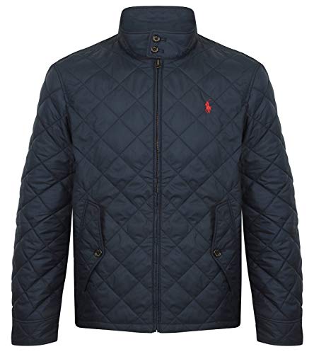 Ralph Lauren - Chaqueta - chaqueta guateada - para hombre azul azul marino Large