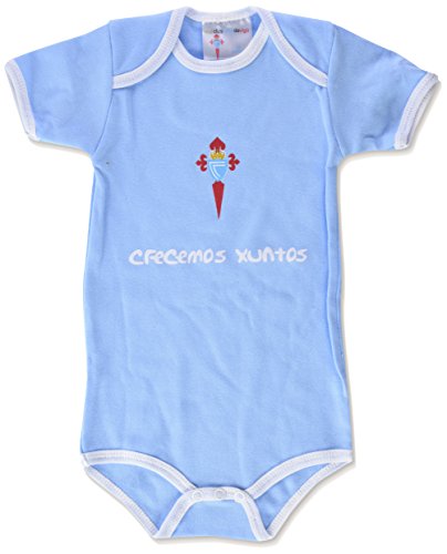 R.C. Celta de Vigo Bodcel Body, Infantil, Multicolor (Blanco/Azul celeste), 18