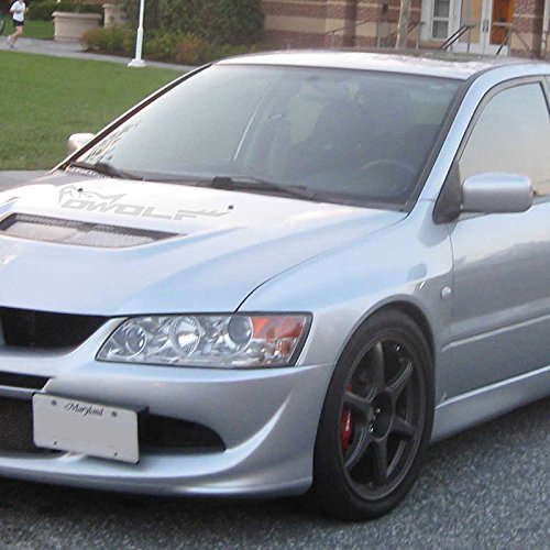 Real de fibra de carbono Cejas Párpados Faro Covers