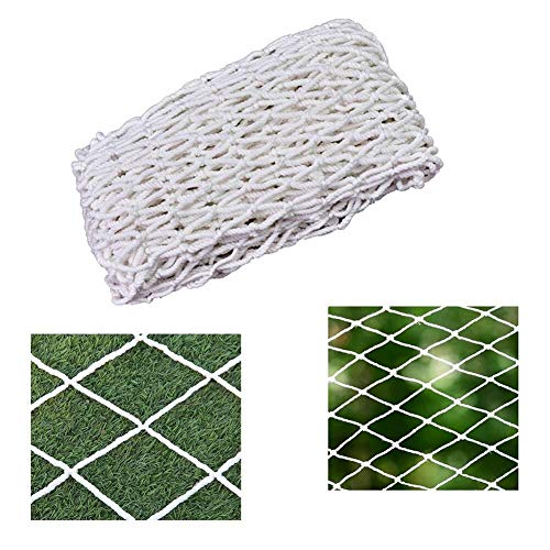 Red protectora de red para balcón Rete di sicurezza rete antisfondamento, rete per decorazione auto a fune bianca, rete da giardino per parco giochi strisciante adatta per rete di sicurezza per bambin