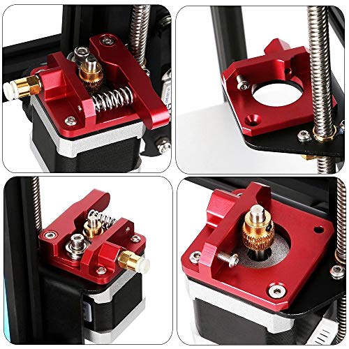Redrex Upgrading Replacements Aluminum Bowden Extruder,Bowden Tube,Stiff All-Metal Bed Leveling Springs para Ender 3 y CR10 Series impresoras 3D