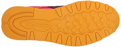 Reebok Classic - Zapatillas de piel para hombre, Rojo (Radiante rojo/negro/dorado), 40 EU