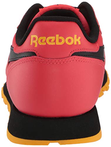 Reebok Classic - Zapatillas de piel para hombre, Rojo (Radiante rojo/negro/dorado), 40 EU