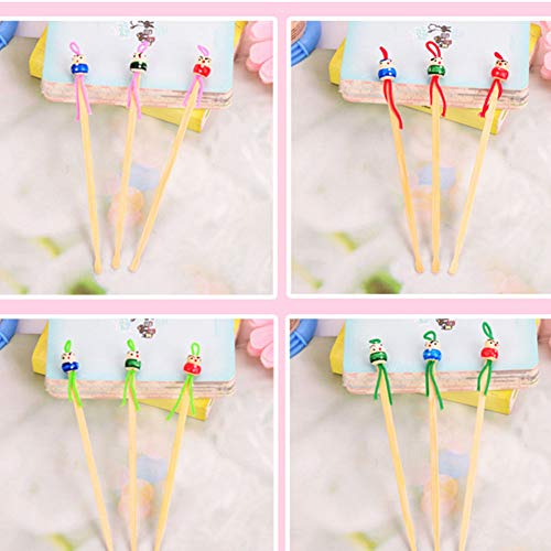 Reemplazo De 3 Piezas Conjunto Hongo Removedor De Cera De Dibujos Animados Lindo Oreja Cuchara Estilo Tradicional Oriental Herramienta De Titulación De Bambú Artículos Para El Hogar