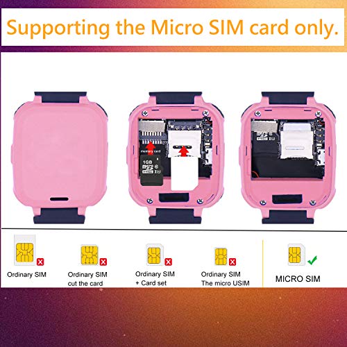 Reloj Inteligente para Niños [Tarjeta SD Incluida],Smart Watch con Reproductor de MúSica Con SOS Llamada Cámara 7 Juegos Y Reproductor de MúSica, Reloj de Pulsera Digital para Niños De 3-12 Años