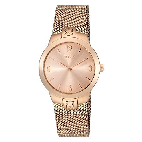 Reloj Tous Tmesh small de acero IP rosado Ref:400350995 Caja 31 mm