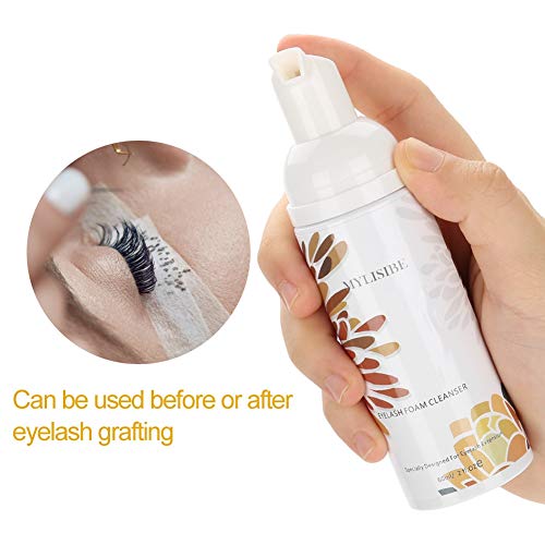 Removedor profesional de la espuma de las pestañas, Limpiador del retiro de la extensión de la pestaña mágica con cepillo de limpieza(#1)