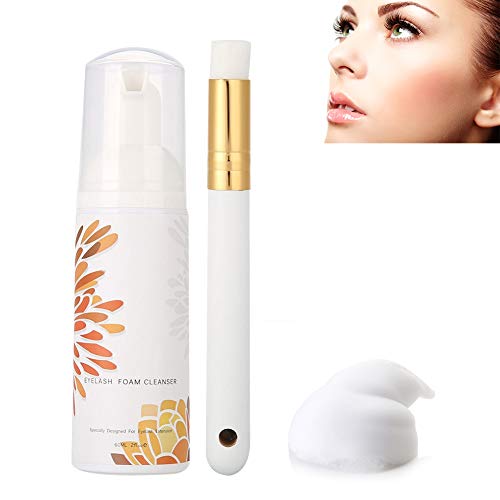 Removedor profesional de la espuma de las pestañas, Limpiador del retiro de la extensión de la pestaña mágica con cepillo de limpieza(#1)