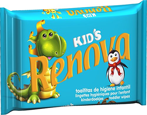 Renova Toallitas higiénicas Kids Recarga Infantil - 40 toallitas - [Pack de 6]