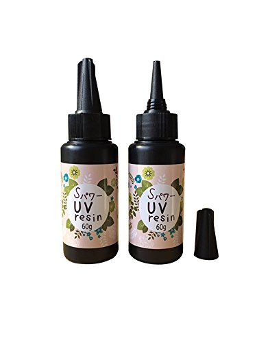 Resina UV 60g DIY Pegamento para la joyería de bricolaje Tipo duro curado ultravioleta Resina de la curación solar Luz del sol activado Artesanías Transparente claro (60g)