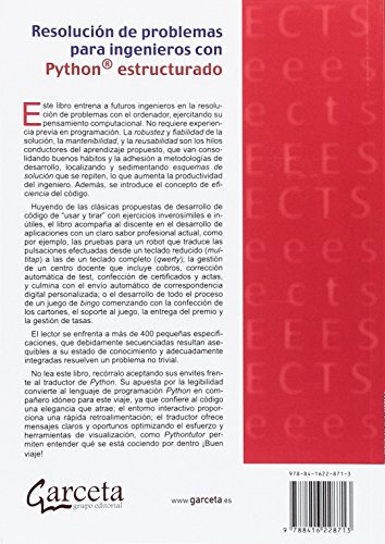 Resolución de problemas para ingenieros con Python estructurado