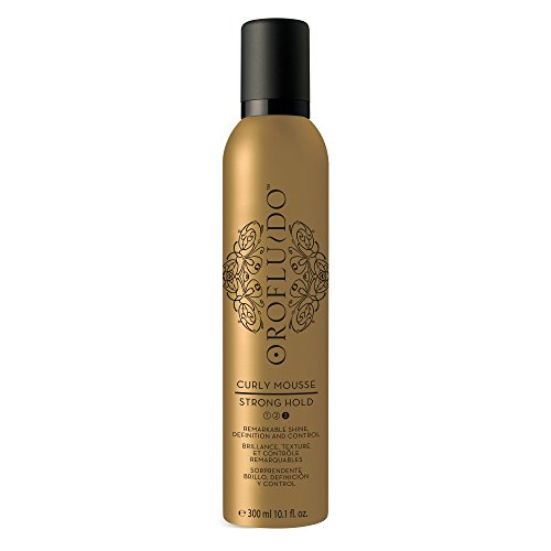 Revlon Orofluido Curly Mousse Strong Hold Tratamiento Capilar - 300 ml