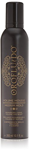 Revlon Orofluido Volume Mousse Medium Hold, Tratamiento Capilar - 300 ml