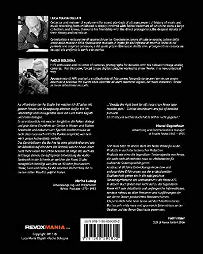 ReVox Reel to Reel Tape Recordes 1949-1993 (pocket ed.)