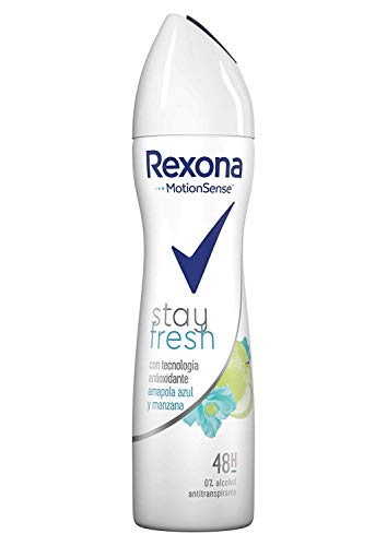 Rexona Stay Fresh Desodorante Antitranspirante Manzana - Pack de 6 x 200 ml (Total: 1200 ml)