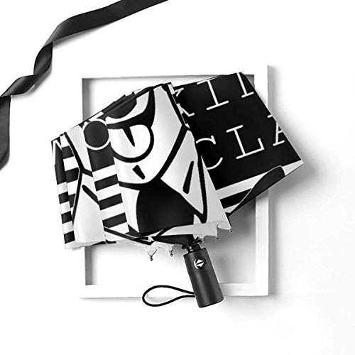 Rick Springfield Fuerte a Prueba de Viento Stormproof Plegable Viaje para Mujeres Hombres protección UV automático Triple Paraguas Plegable Umbrell