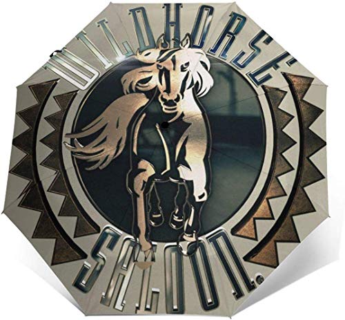 Rick Springfield Fuerte a Prueba de Viento Stormproof Plegable Viaje para Mujeres Hombres protección UV automático Triple Paraguas Plegable Umbrell