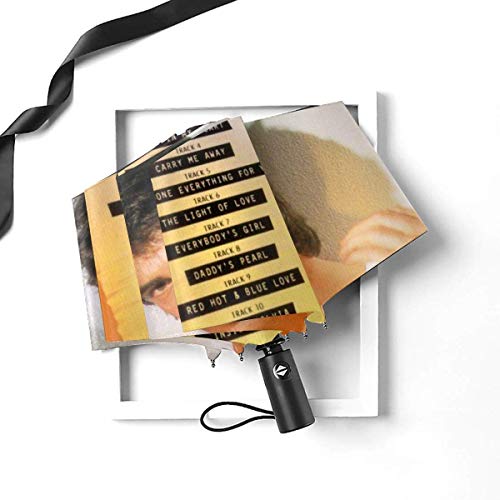 Rick Springfield Fuerte a Prueba de Viento Stormproof Plegable Viaje para Mujeres Hombres protección UV automático Triple Paraguas Plegable Umbrell